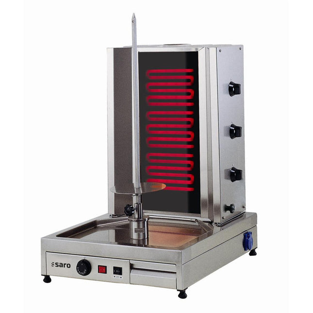 SARO elektrisk döner-/gyrosgrill til 40 kg kød 
Model ED3