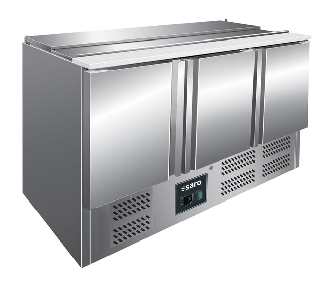 SARO salatvitrine med 3 døre, 
model BALDUR S 903