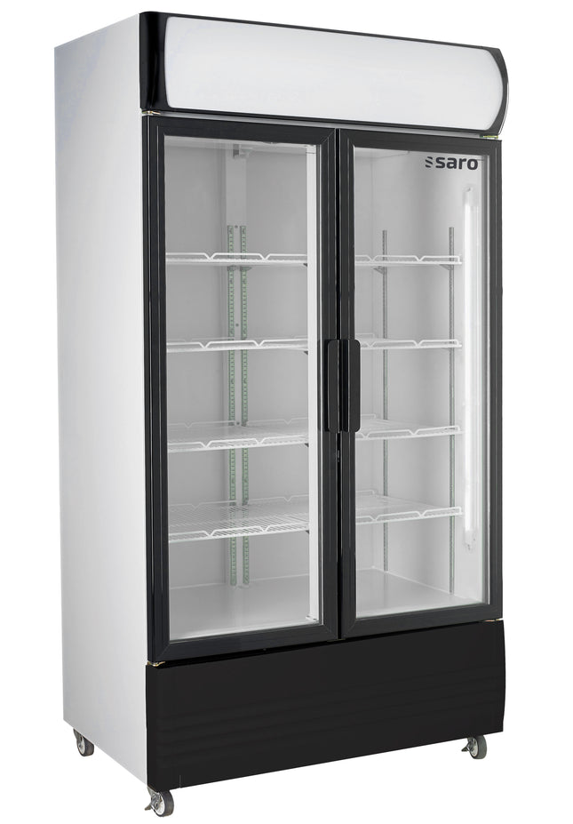 SARO Refrigerator with 2 glass doors and canopy
model GTK 580