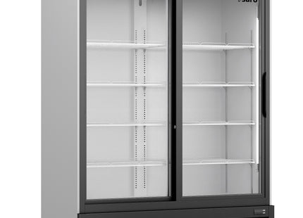 SARO Refrigerator, sliding 2 glass doors + canopy, model GTK 700 SD