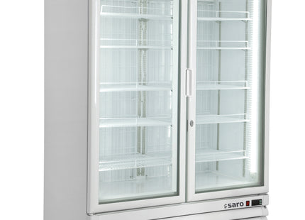 SARO Ventilerad Frys 2 glas Dörrar modell D 800