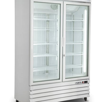 Congélateur ventilé SARO 2 portes vitrées modèle D 800