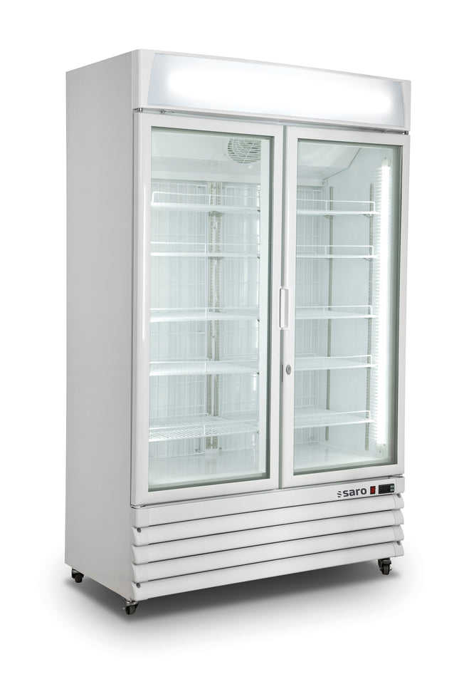 SARO Fryseskab 2 GLASDØRER model D 800