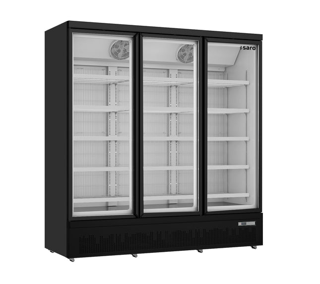 SARO fryser med 3 GLASDØRER -model GTK 1480 PRO