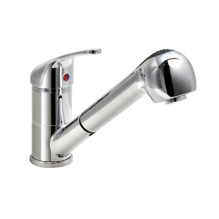 SARO Single-hole mixer with pull-out tap
model SILKE