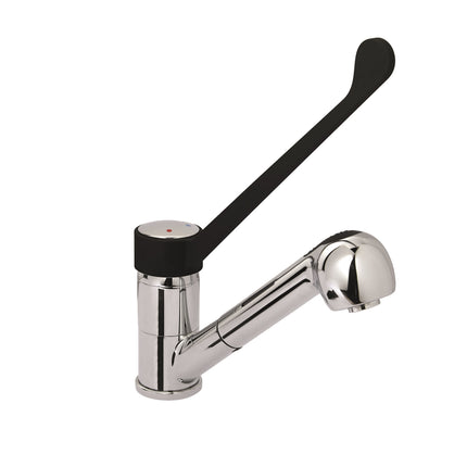 SARO Mitigeur monotrou extractible avec levier 
modèle FREYA