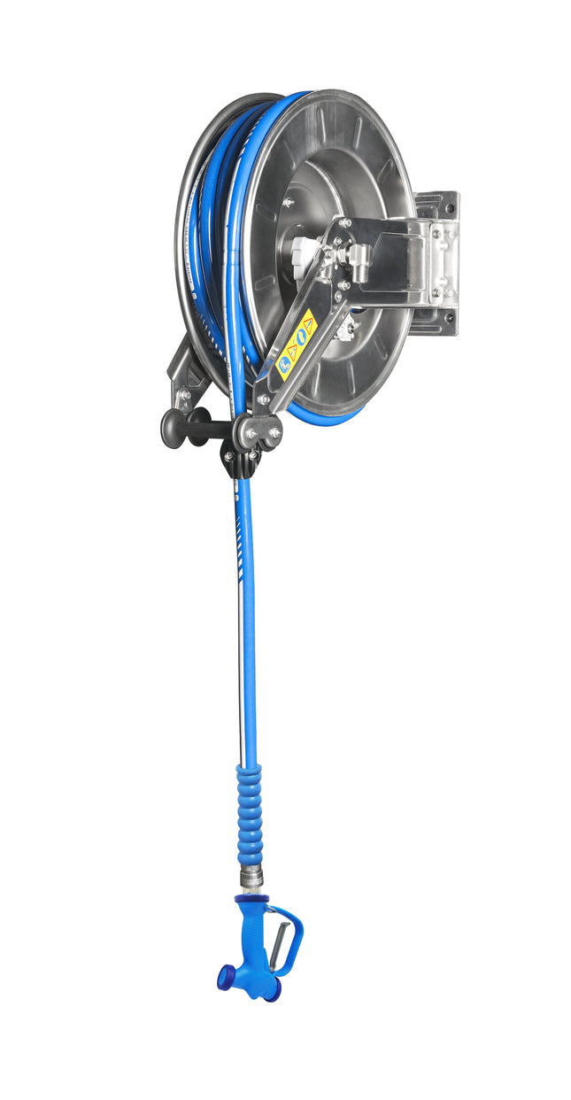 SARO Hose Reel + Hose (15m) + Pistol, 
model BENJAMIN