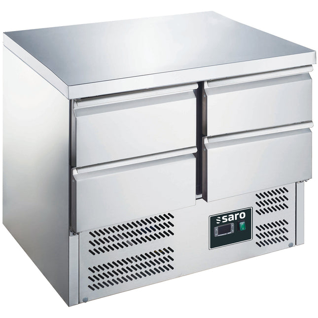 SARO Table réfrigérante avec tiroirs,
modèle ES 901 S/S HAUT 0/4
