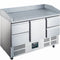 Pizza Counter  1 Door 4 Drawers 