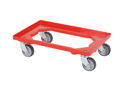 SARO transportvogn 600x400 rød 
Model TRR rød
