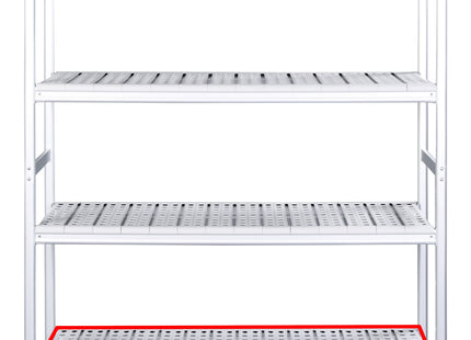 SARO Aluminiumshylde med plastgitre 373x532mm