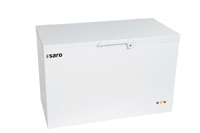 SARO kommersiell Frysbox med isolerat gångjärnslock,
modell EL 45