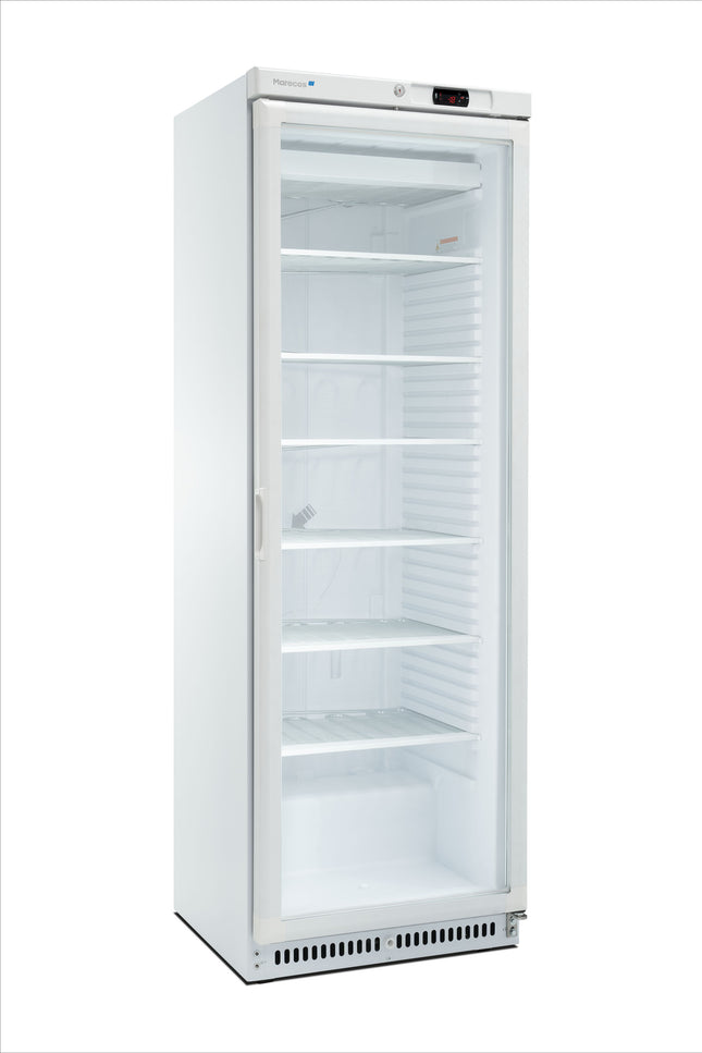 SARO Freezer 1 glass door model ACE 430 CS PV - white - 430 liter