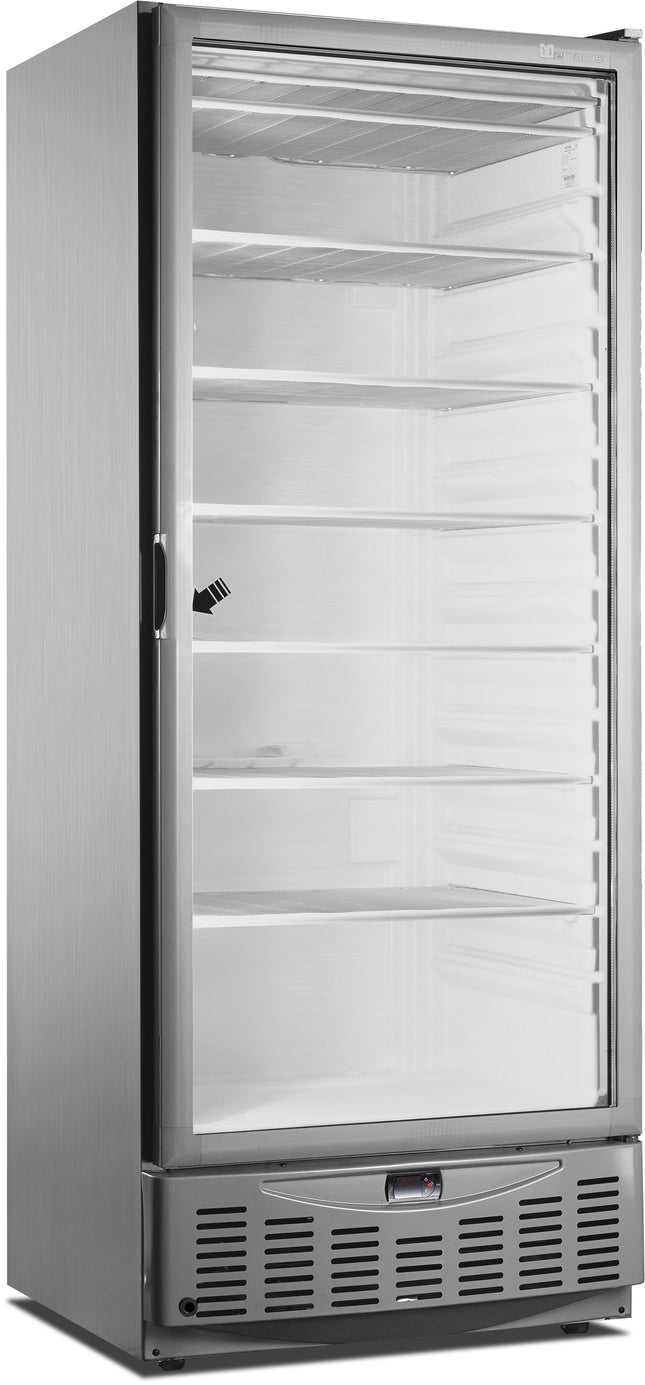 Congélateur SARO 1 porte vitrée modèle MM5 A N PV - 525 litres