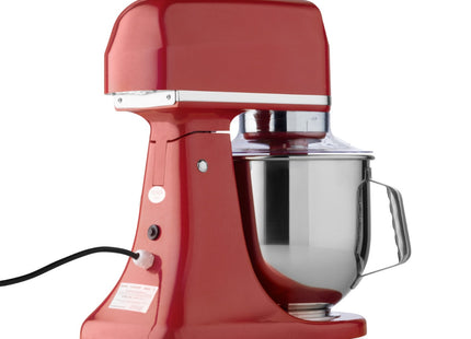 Standmixer – 7 l – bis zu 2 kg Teig – Himbeerrot