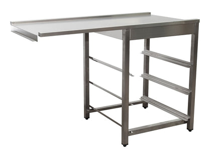 SARO Afløbsbord til opvaskemaskine, venstre, 1200 mm