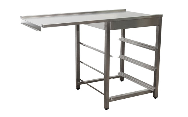 SARO Afløbsbord til opvaskemaskine, venstre, 1200 mm