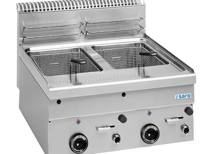 SARO gasfriturestegemaskine 8+8 L bordmodel GF66