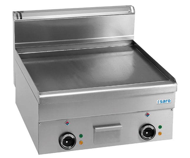 SARO elektrická grilovací deska hladká stolní deska 600x600
model EFT66L
