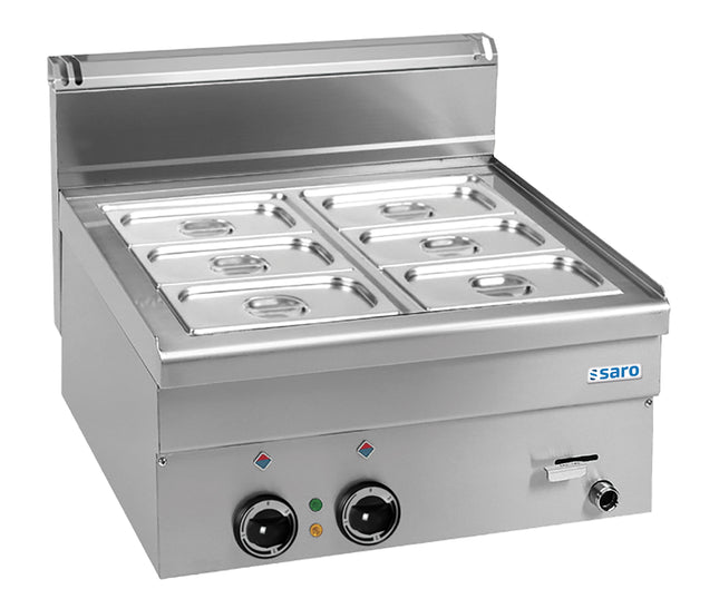 SARO Elektrisches Bain-Marie 600 x 600
Modell EBM66