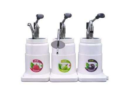 SARO doseringsdispenser med håndtag 
Model EDU-2-SP – detaljebillede 1