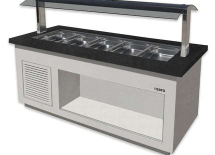SARO varm buffet 
model PREMIUM LINE SB-H200 hvid