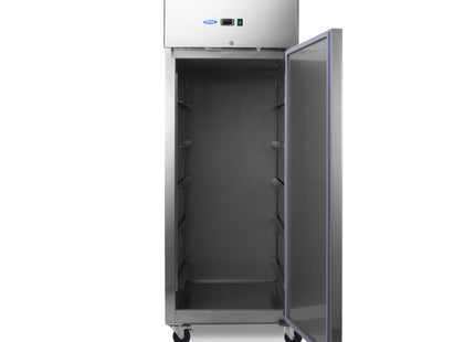 Bakerifryser - 800L - Justerbare hyller - Passer 60 x 40 cm - på hjul