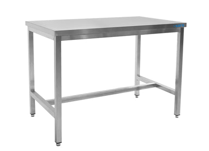 SARO RVS tafel, zonder onderplank - 600 mm diep, 600 mm