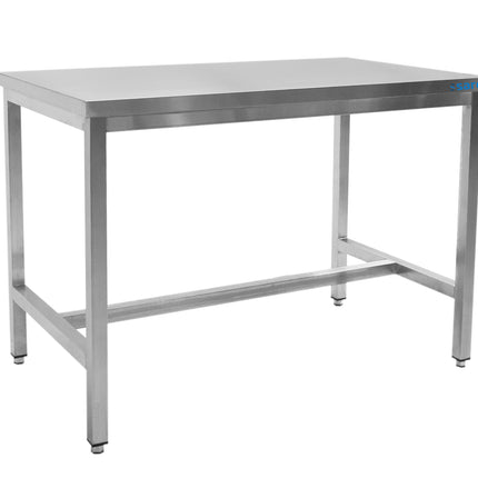 SARO Stainless steel table, without under shelf - 600 mm depth,700mm