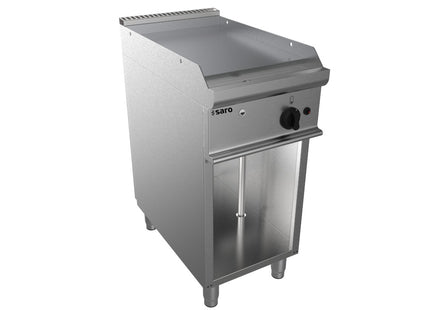 SARO gasgrillplade med åben underdel, 
model E7/KTG1BAL