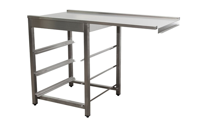 SARO Afløbsbord til opvaskemaskine, højre, 1200 mm