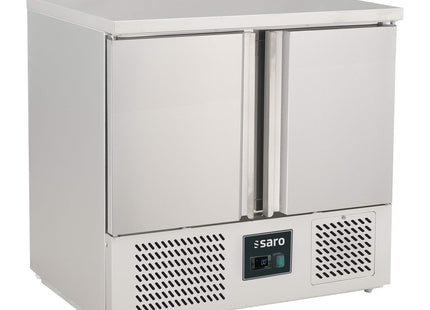 SARO kølebord med 2 døre, 
model VIVIA S 901 S/S TOP PRO
