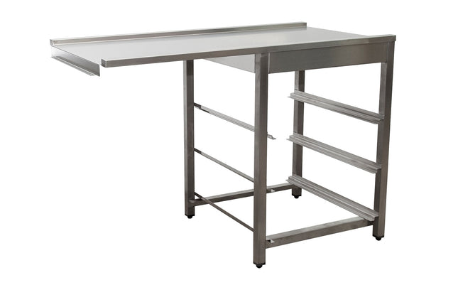 SARO Afløb bord til opvaskemaskine venstre side, 1200mm