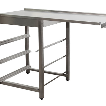 SARO Drain table for dishwasher right side, 1200mm