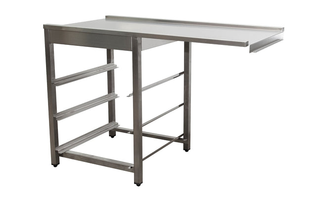 SARO Afløb bord til opvaskemaskine højre side, 1200mm