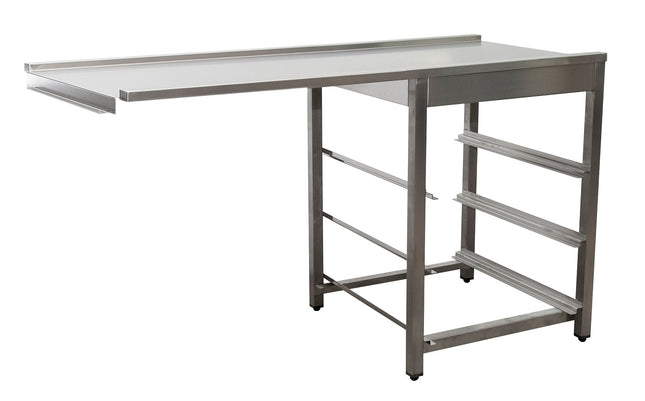 SARO Afløb bord til opvaskemaskine venstre side, 1600mm