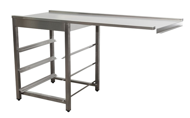 SARO Afløb bord til opvaskemaskine højre side, 1600mm