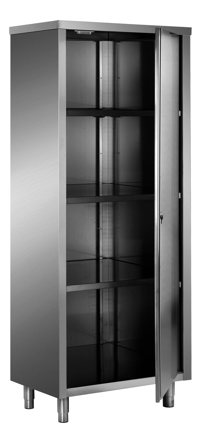 SARO Stainless steel storage cabinets with 1 hinged door 500x600 AISI 430