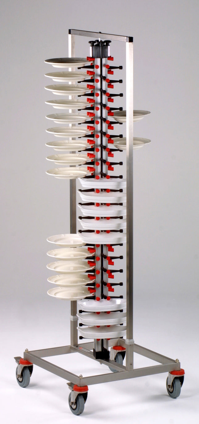 PLATE RACK TROLLEY 84