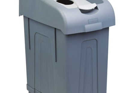 RECYCLING-MÜLLBEHÄLTER AUS METALL