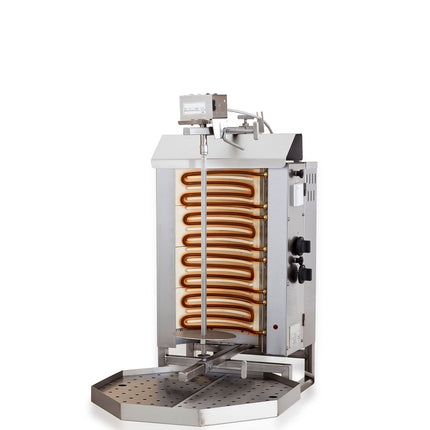 GYROS-GRILL-ELEKTROMOTOR AUF 4 HEIZZONEN