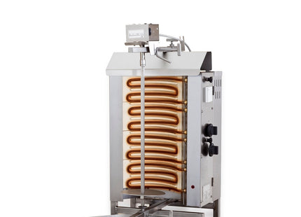GYROS GRILL ELEKTRISK MOTOR PÅ TOP 4 VARMEZONER