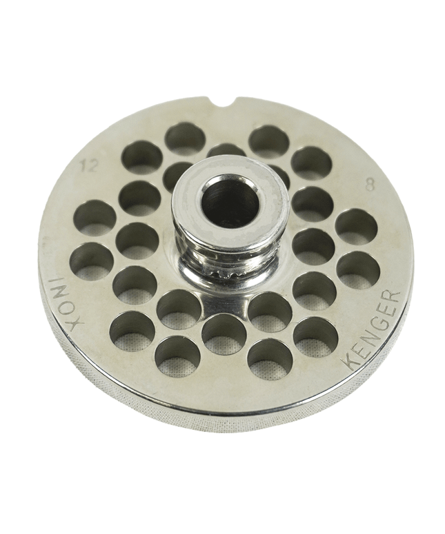 8MM GRINDER PLATE FOR MEATGRINDER 12 - 90KG/H