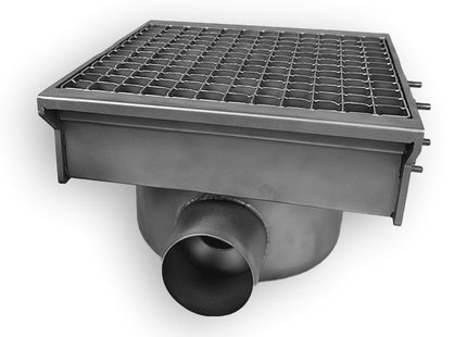 TILKOBLERBAR RUSTFRI STÅL SLISSKANAL 1500X65