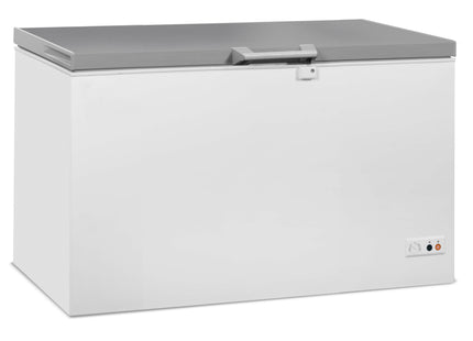 COUVERCLE INOX CONGÉLATEUR COFFRE 407 L