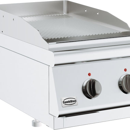 BASE 700 EL. FRY TOP RAINURÉ