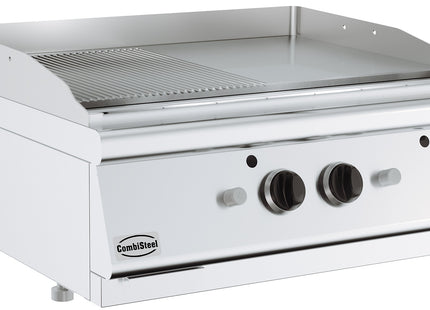 BASE 700 EL. FRY TOP CHROME/GROOVED