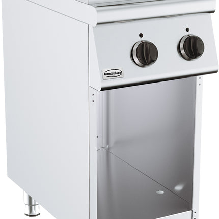 BASIS 700 EL. Bratplatte gerillt