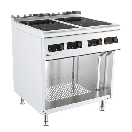 CUISINIÈRE ÉLECTRIQUE À INDUCTION BASE 700 4 PL.