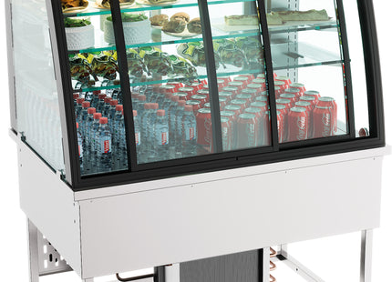 DROP-IN KYLD DISPLAY 200L SLIDANDE Dörrar